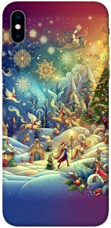 Чохол на Apple iPhone XS Max (6.5") Christmas spirit ver.13 фото 1 з 1