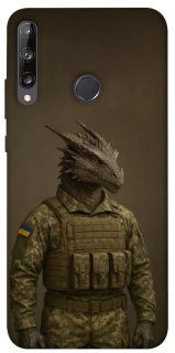 Чехол на Huawei P40 Lite E Дракон защитник фото 1 из 1