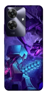 Чехол на Realme Note 60 Minecraft dragon фото 1 из 1