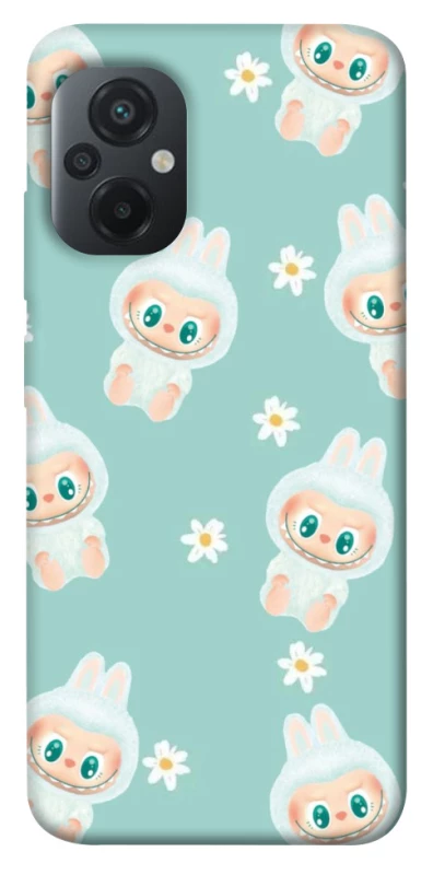 Чехол на Xiaomi Poco M5 Labubu Green фото 1 из 1
