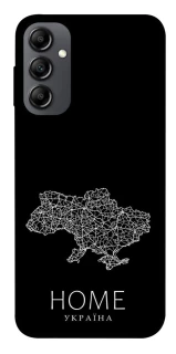 Чехол на Samsung Galaxy A14 4G/5G Ukraine black map фото 1 из 1