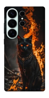 Чехол на Samsung Galaxy S26 Ultra Огненный кот фото 1 из 1