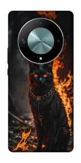 Чохол на Huawei Magic6 Lite Вогняний кіт фото 1 з 1