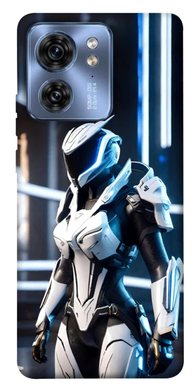 Чохол на Motorola Edge 40 Cyber space girl ver.6 фото 1 з 1