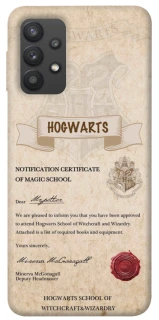 Чехол на Samsung Galaxy A32 (A325F) 4G The Hogwarts acceptance letter фото 1 из 1