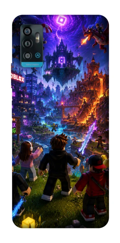 Чехол на ZTE Blade A71 Roblox aesthetics ver.12 фото 1 из 1