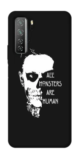 Чехол на Huawei Nova 7 SE All Monsters are Human фото 1 из 1