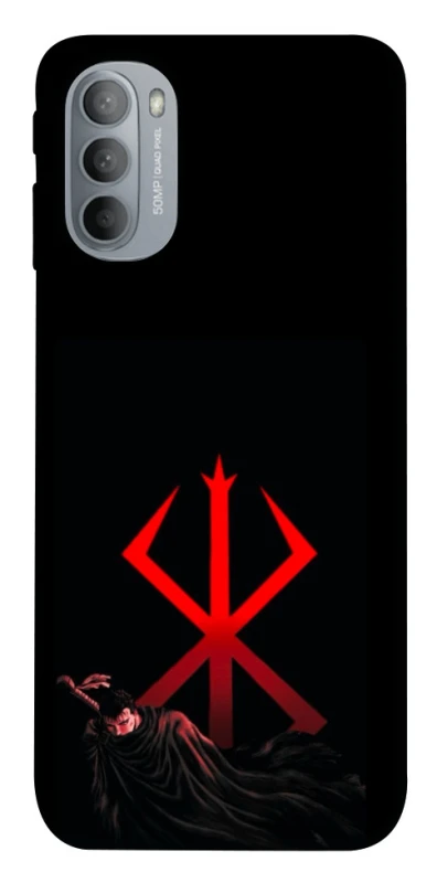 Чехол на Motorola Moto G31 Berserk Red Logo фото 1 из 1