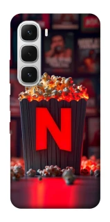 Чехол на Infinix Hot 60i Netflix and popcorn фото 1 из 1