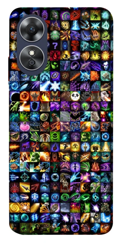 Чохол на Oppo A17 Abilities menu ver.1 фото 1 з 1