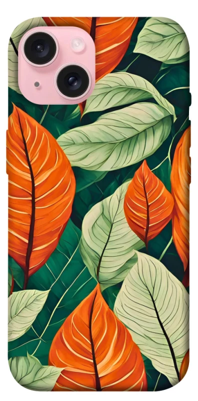 Чехол на Apple iPhone 15 (6.1") Leaves фото 1 из 1