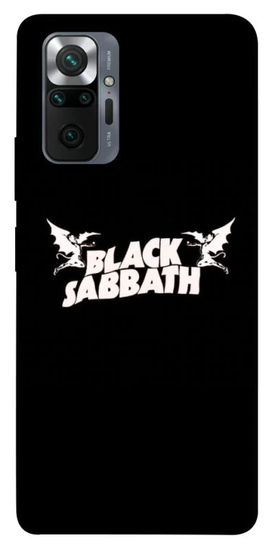Чехол на Xiaomi Redmi Note 10 Pro Black Sabbath logo ver.2 фото 1 из 1