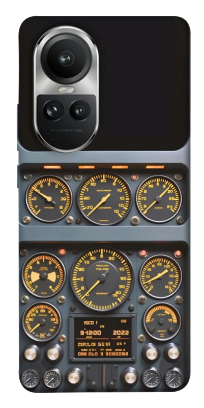Чохол на Oppo Reno 10 Airplane instrument panel фото 1 з 1