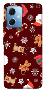 Чохол на Xiaomi Redmi Note 12 5G Новорічний v6 фото 1 з 1