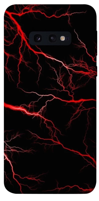Чехол на Samsung Galaxy S10e Красная молния фото 1 из 1