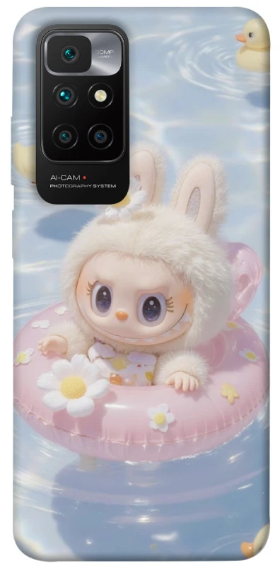 Чохол на Xiaomi Redmi 10 Labubu swimming фото 1 з 1
