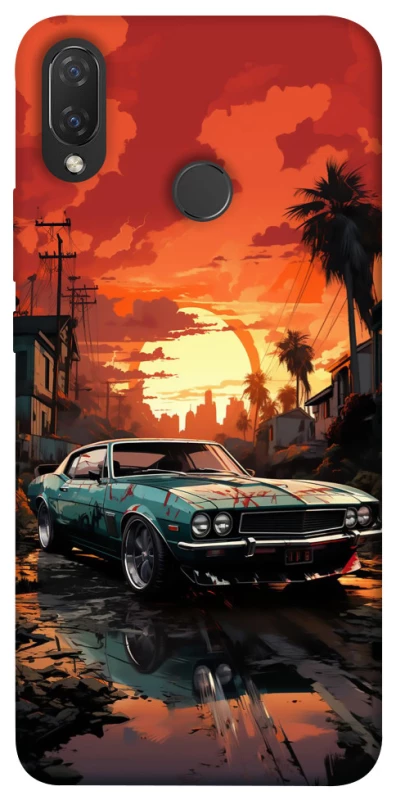 Чохол на Huawei P Smart+ (nova 3i) Car at sunset фото 1 з 1