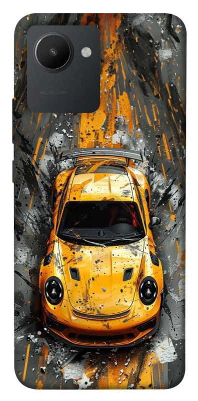 Чохол на Realme C30s Drawn Porsche фото 1 з 1