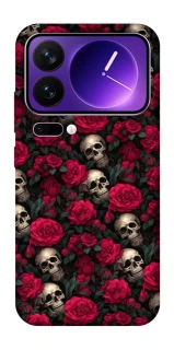 Чохол на Xiaomi 17 Pro Max Черепа та рози фото 1 з 1