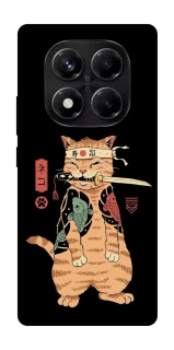 Чохол на Xiaomi Redmi Note 14 Pro 5G Кіт-самурай фото 1 з 1