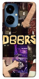 Чехол на TECNO Camon 19 Pro Roblox doors dark mode фото 1 из 1