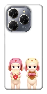 Чехол на TECNO Spark 20 Pro Puppy Love Duo фото 1 из 1
