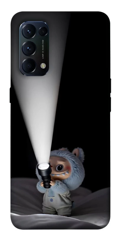 Чохол на Oppo Reno 5 4G Labubu with flashlight ver.3 фото 1 з 1