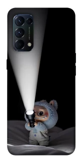 Чохол на Oppo Reno 5 4G Labubu with flashlight ver.3 фото 1 з 1