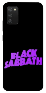 Чохол на Samsung Galaxy A02s Black Sabbath logo ver.1 фото 1 Чохол на Samsung Galaxy A02s Black Sabbath logo ver.1 фото 1 з 1