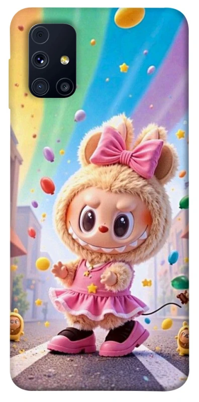 Чохол на Samsung Galaxy M31s Labubu rainbow фото 1 з 1
