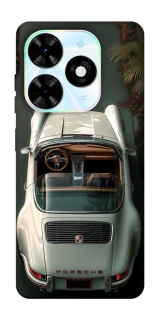 Чохол на TECNO Spark Go 2024 White porsche фото 1 з 1