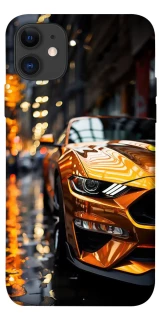 Чохол на Apple iPhone 11 (6.1") Golden sports car фото 1 з 1