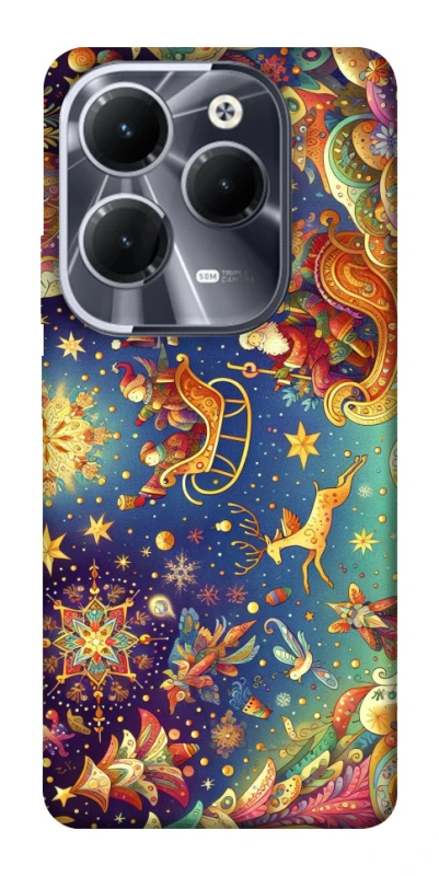 Чохол на Infinix Hot 40 Pro Christmas spirit ver.10 фото 1 з 1