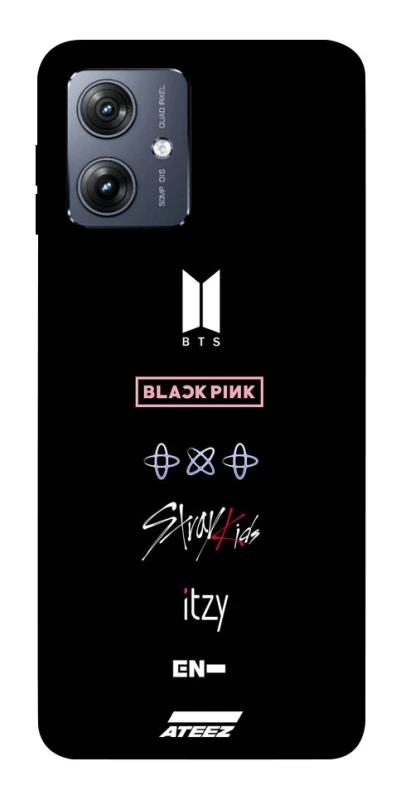 Чохол на Motorola Moto G54 K-pop Logo фото 1 Чохол на Motorola Moto G54 K-pop Logo фото 1 з 1