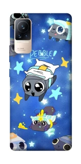 Чехол на Xiaomi Civi 6 Pebble kitten stars фото 1 из 1