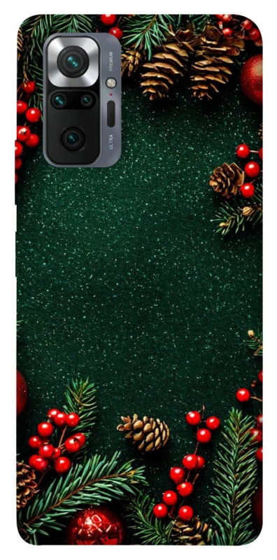Чехол на Xiaomi Redmi Note 10 Pro Новогодний v30 фото 1 из 1