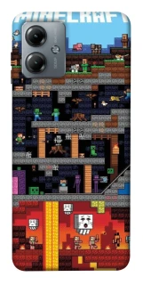 Чохол на Motorola Moto G14 Minecraft фото 1 з 1