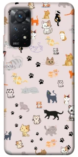 Чохол на Xiaomi Redmi Note 11 Pro 4G/5G Cat style ver.1 фото 1 з 1