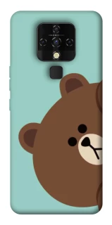 Чехол на TECNO Camon 16 SE bear фото 1 из 1
