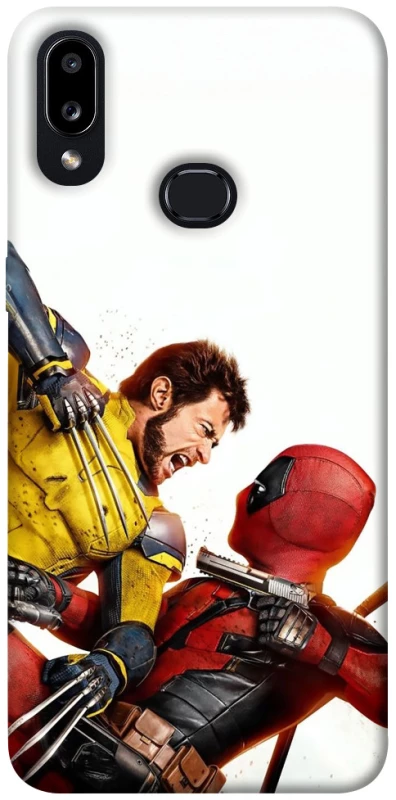 Чехол на Samsung Galaxy A10s Deadpool and Wolverine фото 1 из 1