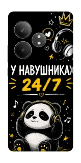Чехол на Realme GT Neo 6 У навушниках 24/7 фото 1 из 1