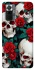 Чохол на Xiaomi Redmi Note 10 Pro skull and rose фото 1 з 1