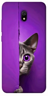 Чохол на Xiaomi Redmi 8a Кіт-підглядач фото 1 з 1