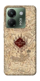 Чохол на Xiaomi Poco M7 pro 5G Harry Potter Marauder's Map фото 1 з 1