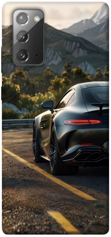 Чехол на Samsung Galaxy Note 20 Car in the mountains фото 1 из 1