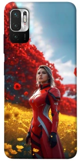 Чохол на Xiaomi Poco M3 Pro 4G / 5G Cyber space girl ver.5 фото 1 з 1