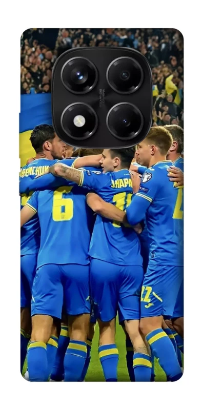 Чехол на Xiaomi Redmi Note 14 Pro 5G Сборная Украины v3 фото 1 из 1