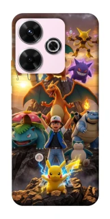 Чехол на Xiaomi Redmi 13 4G Pokemon фото 1 из 1
