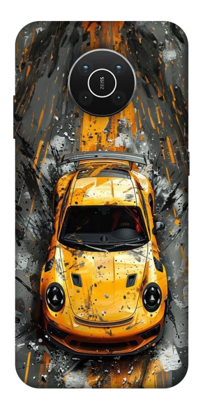 Чехол на Nokia X10 / X20 Drawn Porsche фото 1 из 1
