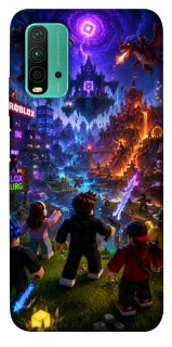 Чохол на Xiaomi Redmi Note 9 4G / Redmi 9 Power Roblox aesthetics ver.12 фото 1 з 1